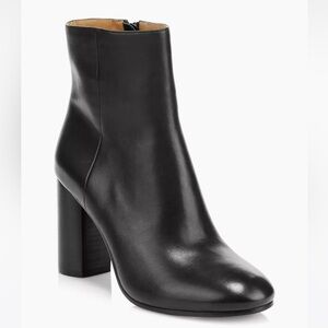 Joie ‘Lara’ Black leather ankle boot
